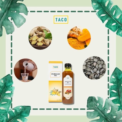 Cốt gừng nghệ gấc hạ thổ